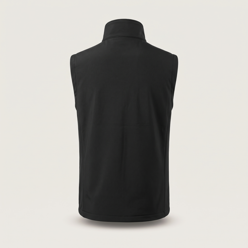 ALOVSTEIN Heated Vest in black, back view