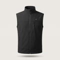 ALOVSTEIN Heated Vest in black, front view