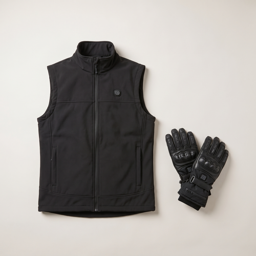 Winter Work Kit: heated vest and heated gloves